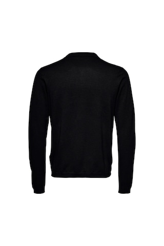 Onswyler Lıfe Reg 14 Ls Triko Polo Kazak Knıt Siyah