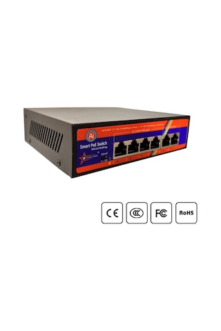 Ventus Starlink TS-L442GN 4 Port Poe + 2 Uplink 78 W 10/100 MBPS Switch