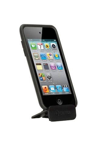 Griffin Apple Uyumlu iPod Touch 4 İle Şeffaf Siyah Stantlı Kılıf Reveal Re01915