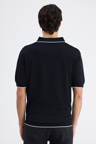 D's Damat Ds Damat Regular Fit Siyah Düz Örgü Kazak 6hc060192525m Çok Renkli