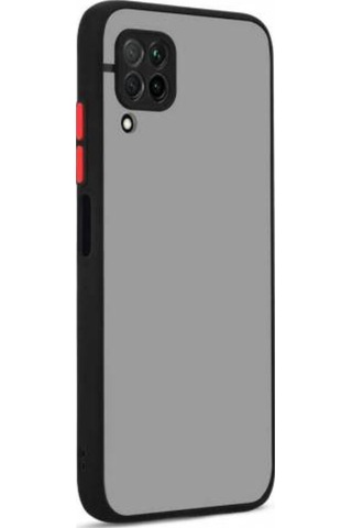 Huawei P40 Lite Kilif Kamera Korumali Mat Sert Lüx Rubber 451719875