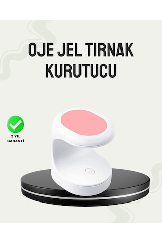 Cilt Dostu Işık Teknolojili Kurutucu Güvenli Ve Konforlu Kullanım