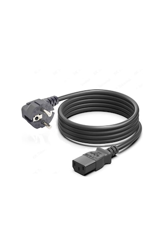 C13 Bakır Power Kablo - Elektrik Güç Kablosu - 3*1.5mm² - 1.8 mt