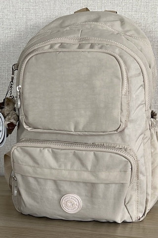 Nemo Group Sırt Çantası Bej Krinkıl Kumaş Suya Dayanıklı Bej