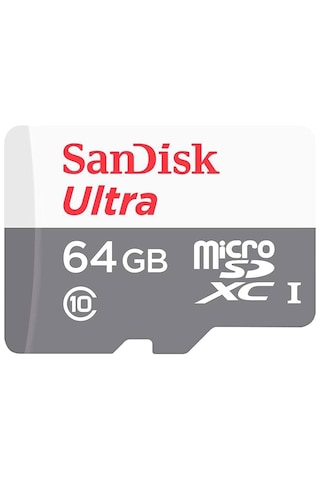 Sandisk Ultra SDSQUNR-064G-GN3MN 64 GB MicroSDXC Class 10 UHS-I Hafıza Kartı