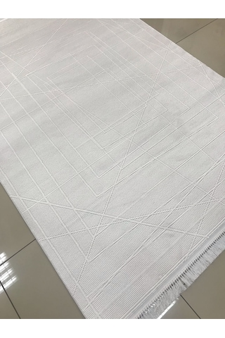 Padişah Halı Safir 73927 060 Serisi Akrilik Salon Oturma Yatak Odası Halısı Krem