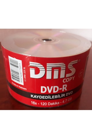 Dvd 4.7 Gb 120 Dakika 50Li