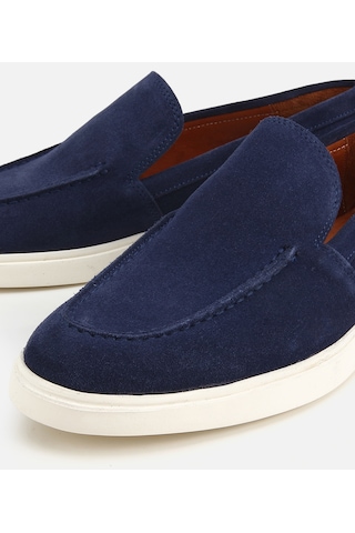 Hotiç Erkek Süet Deri Lacivert Yumuşak Dokulu Günlük Loafer 02ayh329650a680 02ayh329650a680