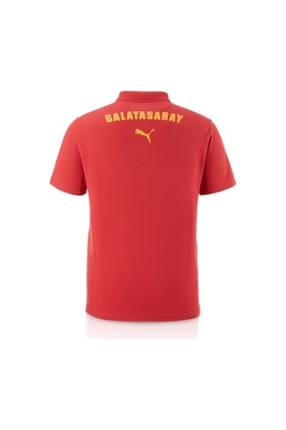 Galatasaray Puma A Takım Kırmızı 5 Yıldız Polo T-shirt Kırmızı