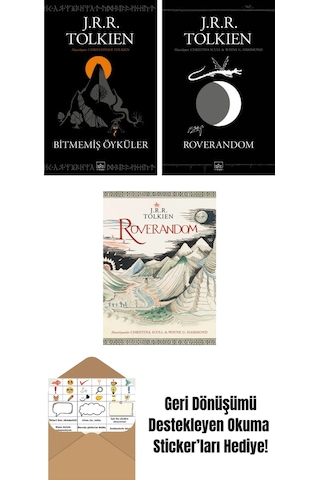 Bitmemiş Öyküler + Roverandom Siyah Kapak + Roverandom Özel Ciltli Baskı