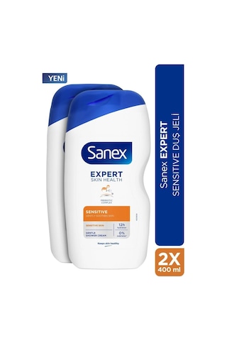 Sanex Expert Sensitive Duş Jeli 2 x 400 ML
