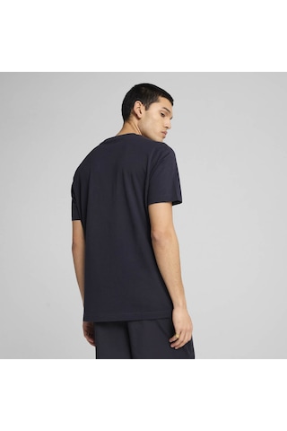 Puma Ess No. 1 Logo Tee Lacivert Erkek T-shirt 682532-16 Lacivert