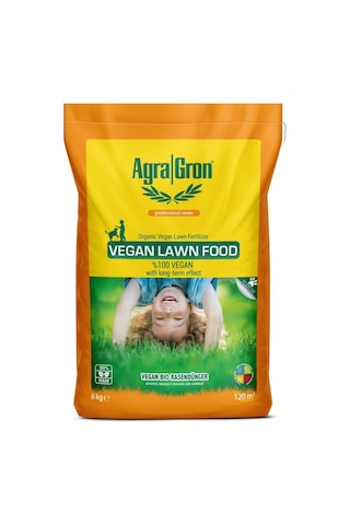 Vegan Bitkisel Menşeli Çim Gübresi / Doğal Çim Coşturan Gübre 6 K