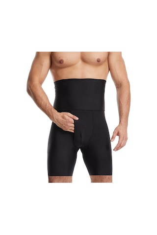 Ff Fit Form Giyim Fitwaist Bel Erkek Boxer Korse Siyah Renk Siyah