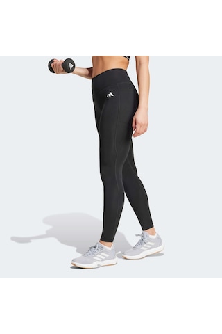 Adidas Optime Essentials Kadın Siyah Antrenman Taytı - It2280 SiYAH