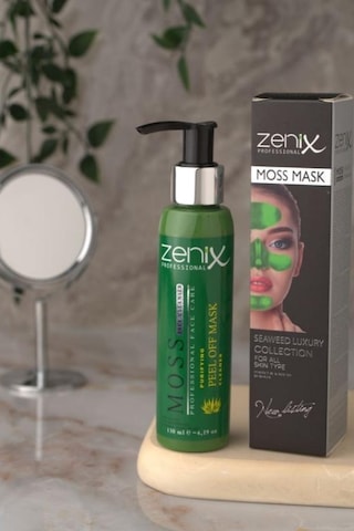 Zenix Soyulan Yüz Maskesi Pompalı Yeşil 130 ML