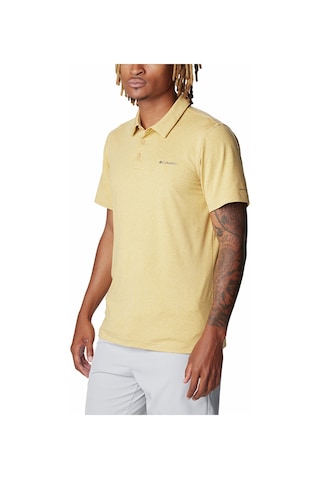 Columbia Tech Trail Erkek Kısa Kollu Polo T-shirt Ao2933 A.gri Açık Gri
