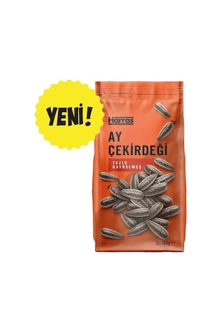 Siyah Ay Çekirdeği Tuzlu Kavrulmuş Kilitli Paket 180 Gr 4 Adet Toplam 720 Gr