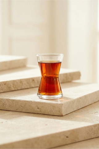 Lav Derin Cam Çay Bardağı 6 Kişilik 140 ml