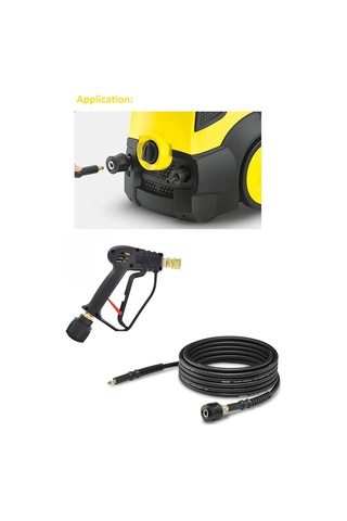 M22x1.4mm Yüksek Basınçlı Yıkama Hortumu Konnektörü Yıkama Çıkış Adaptörü Karcher Uyumlu K2 K3 K4 K5 K6 K7