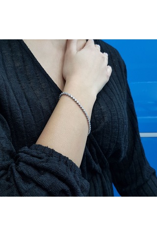 Lova 0,20 Karat Pırlanta Su Yolu Bileklik - 4070023