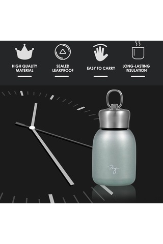 Gajeena 304 Paslanmaz Çelik 300ml Yeşil Isı Yalıtımlı Termos Bardak - Uzun Süre Isı Tutar, Her Zaman Yanında