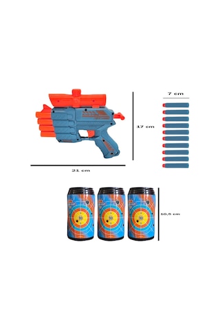 Prestij Oyuncak Hedefli 4-ağızlı Dart Atıcı Fab.5858