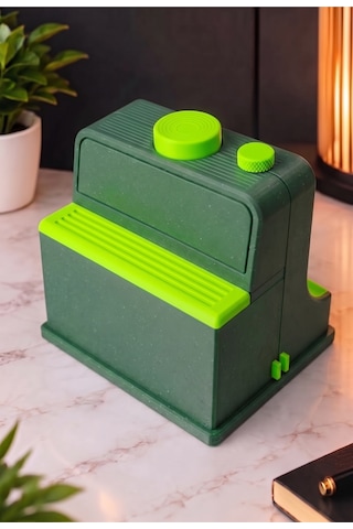 Sincara Home Coffee Print Kahve Üzeri Desen Yapma Makinesi Latte Art Ve Kahve Köşesi Aksesuarı 3d Baskı Kahve Sunumuna Yeni Bir Devrim Yeşil - Yeşil