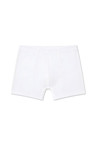 Yıldız Çamaşır Erkek Bambu Likralı Boxer 320-324 - 3 Adet Beyaz