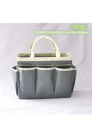 Büyük Kapasiteli Bahçe Sanatı Muhtelif Depolama Taşınabilir El Tipi Ev Alet Seti Gri