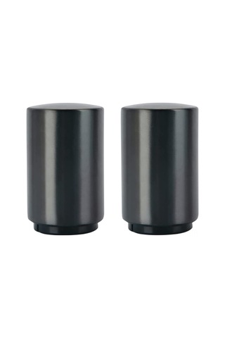 Lemestar Stainless Steel Otomatik Manyetik Basma Tipi Şişe Açıcı Siyah, 2 Adet Siyah