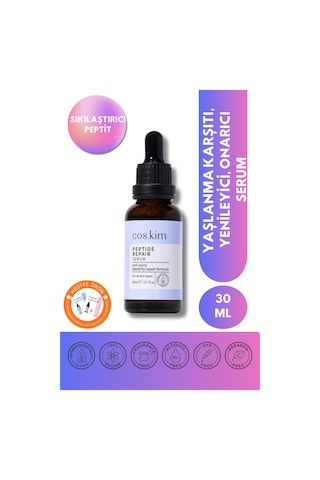 Peptit Içeren Onarıcı - Kırışıklık Ve Yaşlanma Karşıtı Cilt Bakım Serumu 30 Ml