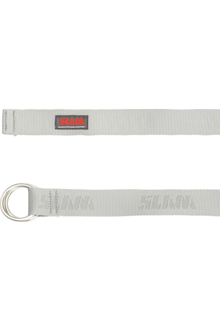 Slam Slam Logo Belt Unisex Gri Kemer W05 Gri