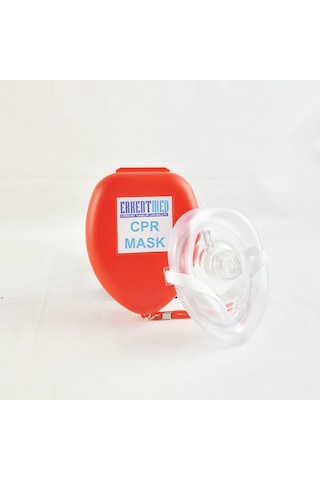 Erkentmed Cpr Maske Suni Solunum Maskesi Turuncu