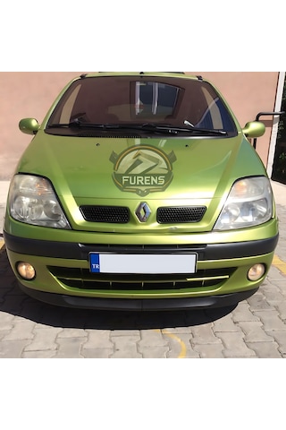 Renault Scenic 2 2003-2009 Uyumlu H Lip Esnek Ön Lip 2 Parça Karlık Ön Ek Tampon Altı Dill