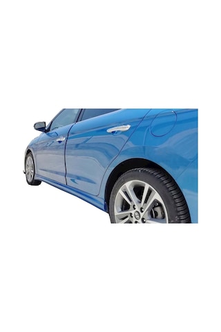 Hyundai Elantra Sport Marşpiyel Seti Mat Siyah Plastik 2015- 2020
