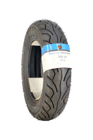 Iran Yasa Tıre&Rubber 350-10 Tl P2  (Dubleks) (İç Lastiksiz Kullanıma Uygundur.) Ön/Arka Motosiklet Lastiği