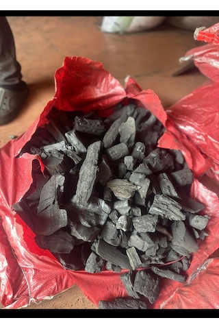 10kg İthal Portakal Mangal Kömürü Tozsuz, Temiz, Dikişli Çuval