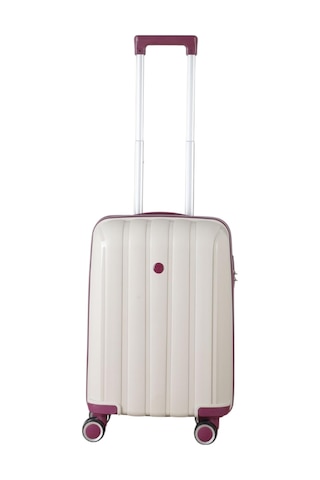 Mçs Polipropilen Valiz V305 55 Cm S18y10003355 11148 Kemik/mürdüm