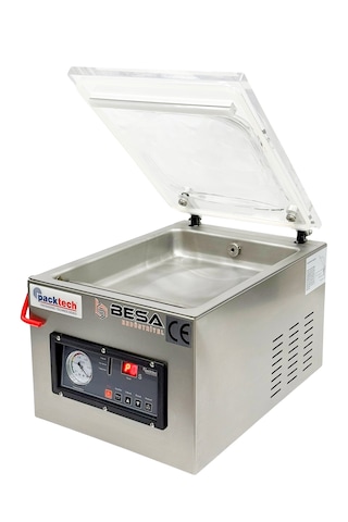 Besa 26 Cm Tek Çene Vakum Makinesi Çelik