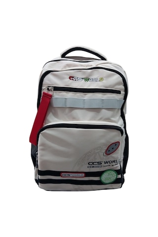 Ççs 51680 Çocuk Okul Sırt Çantası Krem-siyah