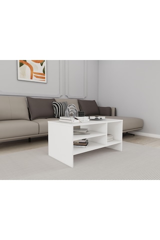 Nemrut Orta Sehpa Beyaz Renk