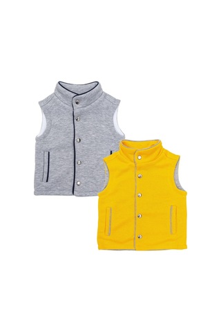 Petit Boom Kontrast Yelek Sarı