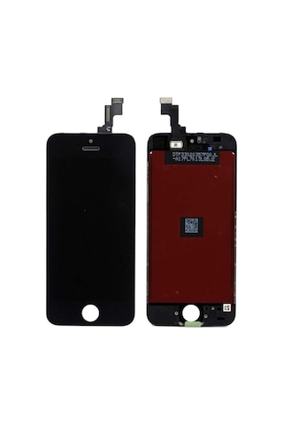 Apple Uyumlu iPhone 5s Lcd Ekran Dokunmatik Siyah Lw