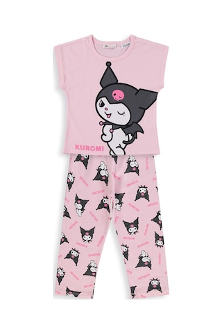 Kuromi 2-5 Yaş Pijama Takımı - Pembe