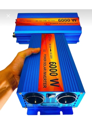 6000 Watt Tam Sinüs İnverter 12-220 Çevirici