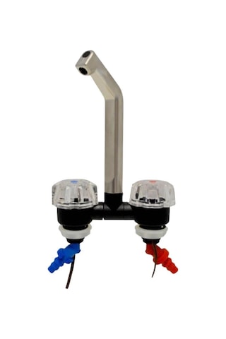 Comet Deluxe Katlanır Sıcak/soğuk Musluk 12v Switch - Nikel-1561