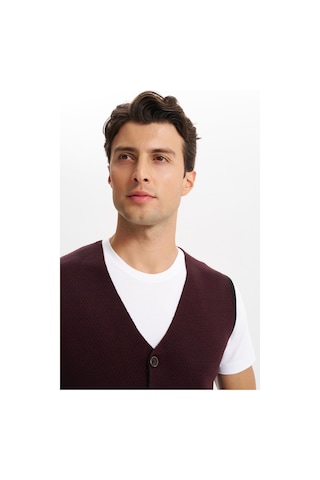 AR-MA Arma Erkek Slim Fit Örme Likralı Pike Triko Yelek Kısa Kollu, %90 Akrilik %10 Wool K0yyo0858 Siyah - Antrasit