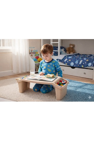 Hobi Aktivite Sehpa / Hobby Activity Table Açık Kahverengi