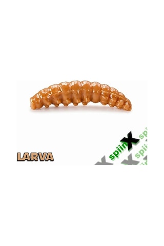 Spıınx Larva Silikon Yem 35mm 14lü Peynir Aromalı Renk: Coffee 24